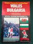 Програма Уелс - България 1983, снимка 1 - Фен артикули - 41734373