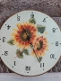 Часовник,30см,метален,винтич цветя 20лв, снимка 11