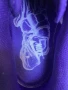 Nike Air force 1 Purple Skeleton, снимка 3