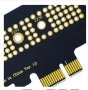 M.2 NVME SSD to PCIe   X1 or X4.0, 64Gbps M-Key PCIe4.0 X1, or X4 Adapter for Desktop, снимка 5