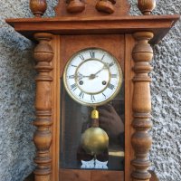 Немски стенен часовник - Junghans - Антика - 1920г., снимка 1 - Антикварни и старинни предмети - 35815629