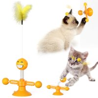 Забавна и възпитателна въртяща се играчка за котки, снимка 7 - За котки - 42667598