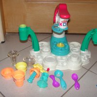 Сладоледена фабрика на Play-Doh + фризьорски салон и още, снимка 4 - Пластелини, моделини и пясъци - 34482343