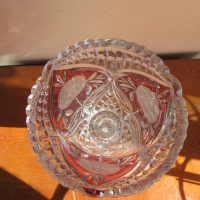 кристална немска ваза, снимка 3 - Вази - 44623930