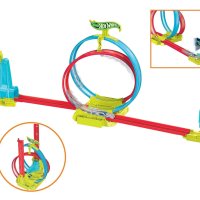 Hot Weels Neon Speeders - Комплект писта с лазерни каскадьорски колички HPC05 /ОНЛАЙН/, снимка 4 - Коли, камиони, мотори, писти - 42199264