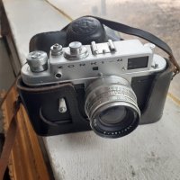 Механичен лентов съветски фотоапарат Зоркий 4, снимка 3 - Антикварни и старинни предмети - 41866788