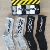 Високи  мъжки чорапи CALVIN CLEIN, KARL,  OFF WHITE, FENDI, UNDER, HUGO BOSS , снимка 5 - Мъжки чорапи - 44776199