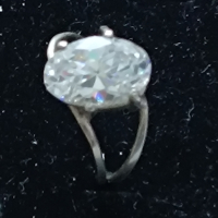 Красив сребърен пръстен с камък Ж321, снимка 6 - Пръстени - 44697413