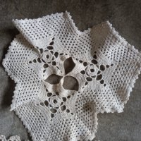 Плетива, ръкавици на една кука, снимка 3 - Декорация за дома - 41230226