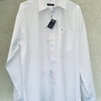 Бяла риза швейцарски памук ETERNA EXCELLENT , снимка 1 - Ризи - 38906988