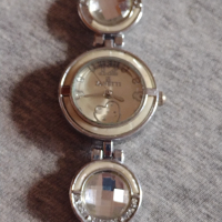 Фин елегантен стилен дизайн дамски часовник с кристали - 4640, снимка 2 - Дамски - 36233978