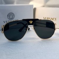 Versace VE2252 мъжки слънчеви очила авиатор унисекс дамски, снимка 7 - Слънчеви и диоптрични очила - 41770534