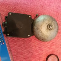 античен звънец Grothe Germany диаметър 130 мм, 24v 36 година , снимка 1 - Антикварни и старинни предмети - 34479500