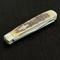 Колекционерски джобен сгъваем нож с две остриета RR Trapper Classic. (RR22034), снимка 2 - Ножове - 42457776