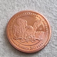 САЩ. Лот монети. от 1 цент до 1 долар. Нови. 5 бройки., снимка 13 - Нумизматика и бонистика - 42458699