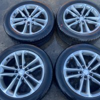 19 цола алуминиеви джанти за Hyundai/Kia 5x114.3, 7.5J, ET49.5 и гуми Hankook 235/55/19, снимка 1 - Гуми и джанти - 41746313