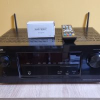 Denon AVR X 2100 W Bluetooth Wi-Fi HDMI USB Network ресийвър усилвател с дистанционно и микрофон , снимка 7 - Ресийвъри, усилватели, смесителни пултове - 39311356