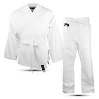 кимонo за карате max, бял цвят  Изработено от 100% здрав и плътен висококачествен памук