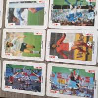 Колекция карти за игра с футболисти евро'88 пълен комплект, снимка 15 - Колекции - 44808796