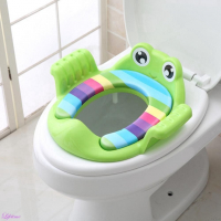 Приставка за тоалетна чиния за деца, снимка 2 - За банята - 36124349