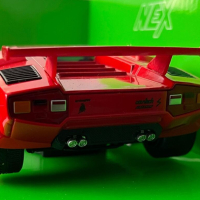 1:24 Метални колички: Lamborghini Countach LP 5000 S Welly, снимка 2 - Колекции - 44570013