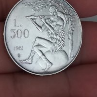 500 лири Сан Марино 1981 г унк сребро

, снимка 5 - Нумизматика и бонистика - 41748331