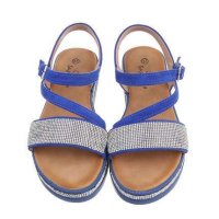 Дамски сандали на клин, 5цвята , снимка 17 - Сандали - 41085166