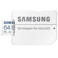 Samsung EVO Plus 64GB microSD + адаптер, снимка 3 - Карти памет - 42676969