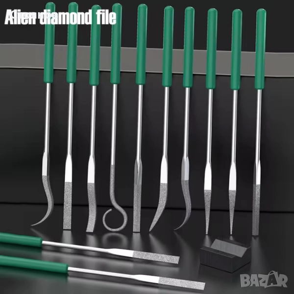 Намалени за празниците- Диамантени мини пили за метал- 150 мм, снимка 1