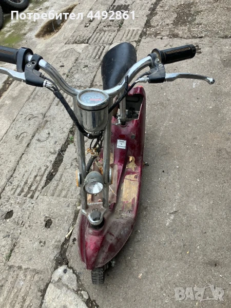 Продавам електрически скутер не работещ, снимка 1