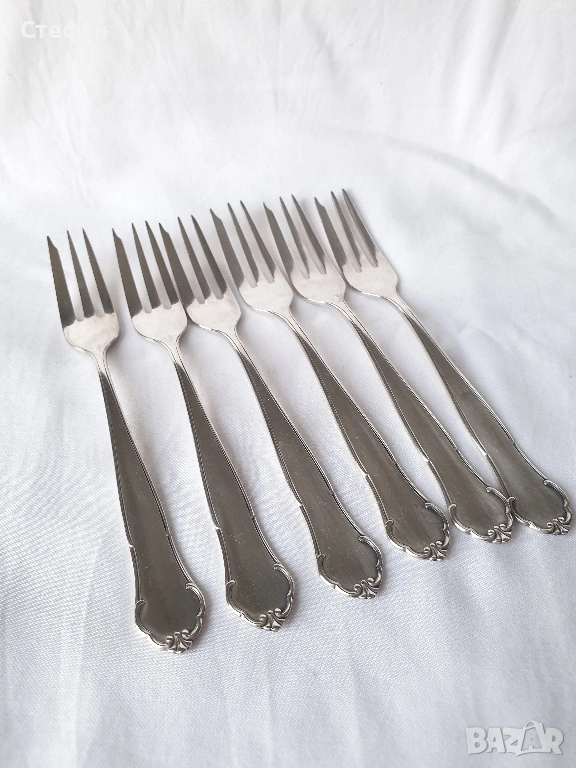 Комплект посребрени вилички, снимка 1