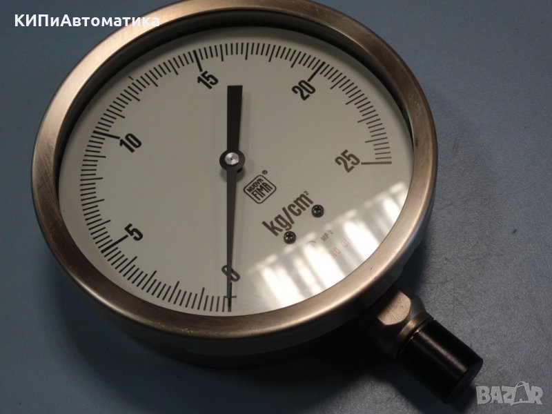 Манометър Nuova Fima Ф 160, 25 bar, снимка 1