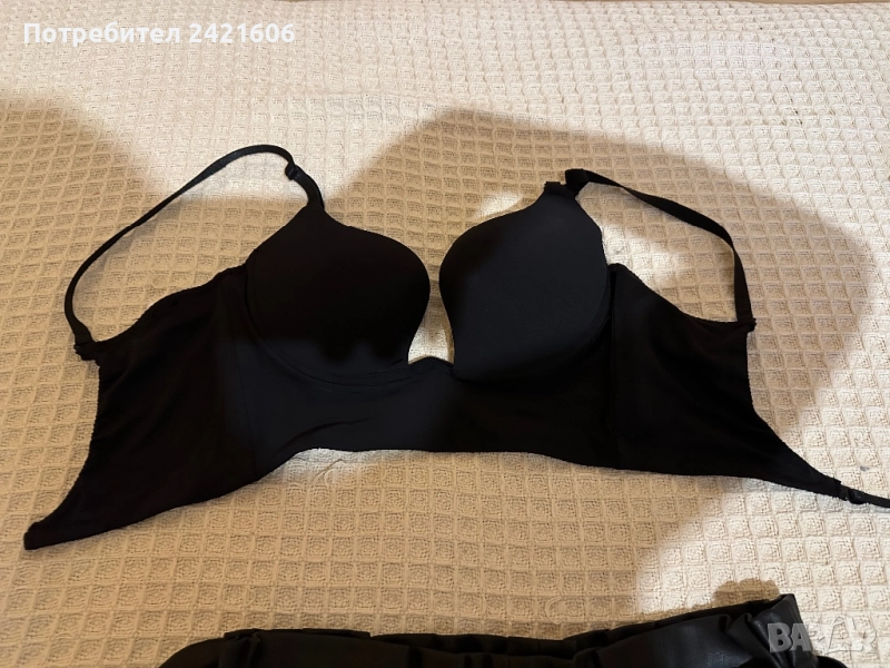 Нов! М размер изрязан сутиен (подходящ за рокли с деколте), снимка 1