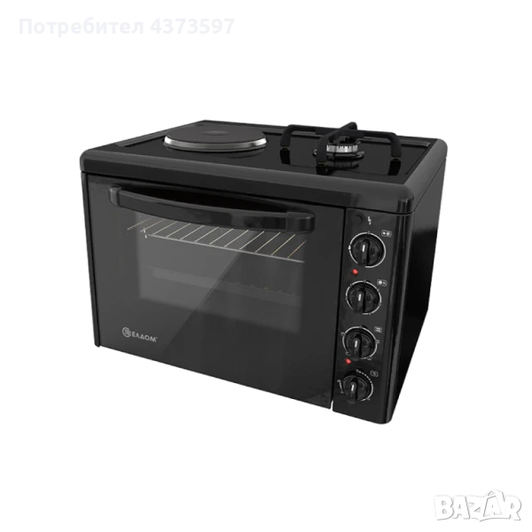 Малка готварска печка Елдом МГП 213 VFEN, снимка 1