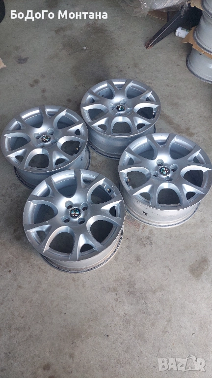 Alfa-Romeo алуминиеви джанти 16", снимка 1