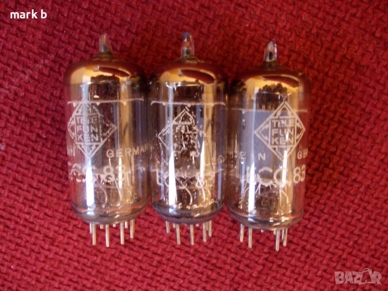 Радиолампи ECC83 Telefunken, снимка 1