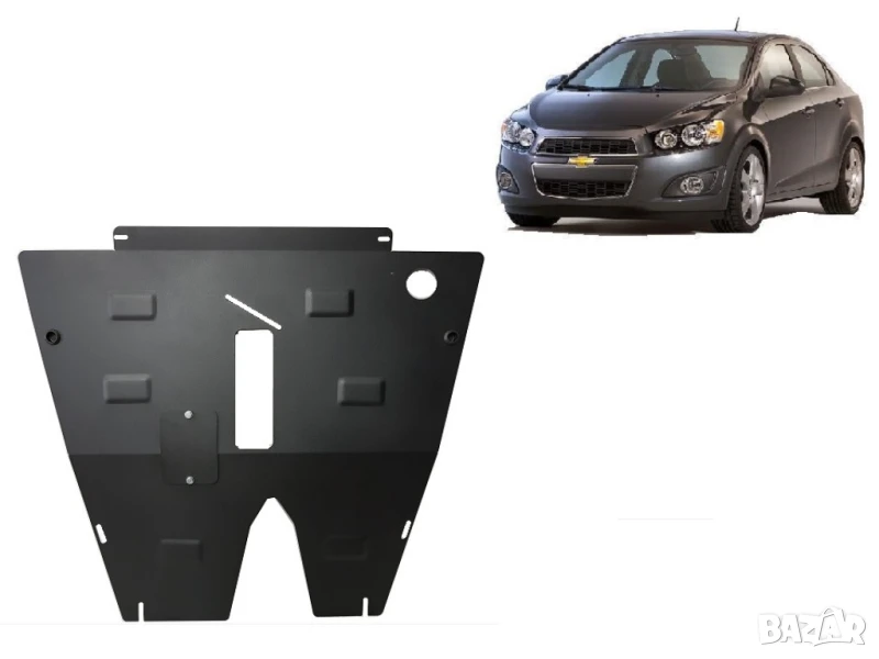 Метална кора под двигател и скоростна кутия Chevrolet Aveo 2011г – 2020г, снимка 1