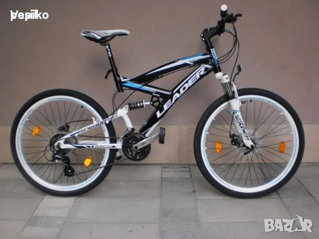 Планински МТВ велосипед ENERGY 26 цола диск, преден и заден амортисьор, снимка 1