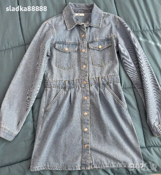 Дънкова рокля за момиче, снимка 1