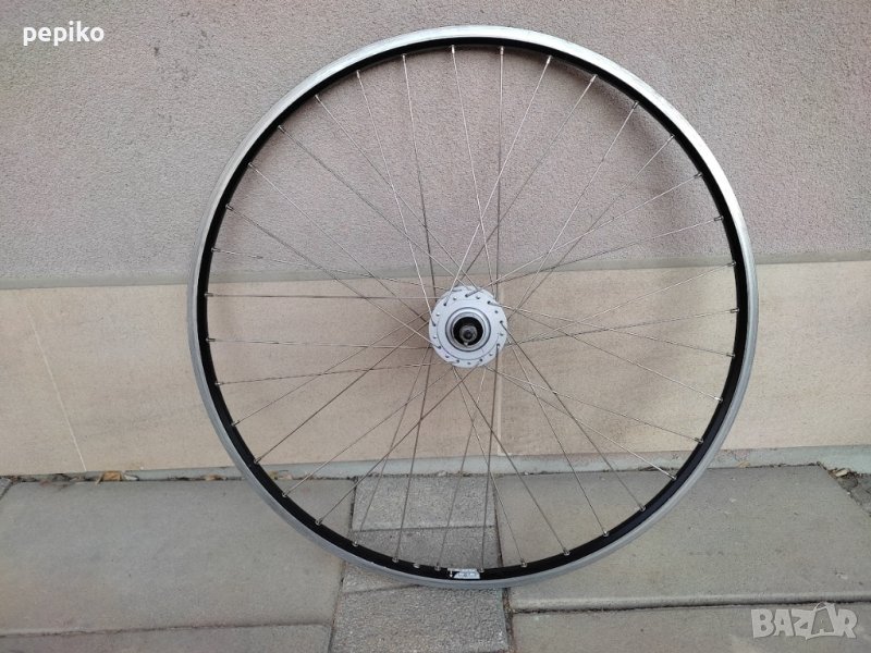 Продавам колела внос от Германия алуминиева двойностенна капла с динамо главина ZAG RYDE 28 цола, снимка 1