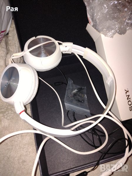 Слушалки Sony Headset MDR-ZX310 white, снимка 1