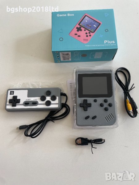 Преносима игрова конзола с 500 Вградени игри - Сива, снимка 1