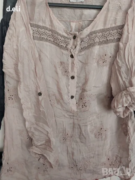 ANOUSHKA France 🇫🇷 Size M 100% Коприна, снимка 1