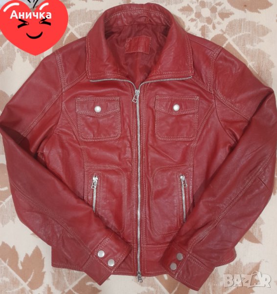 Дамско кожено яке - естествена кожа, снимка 1