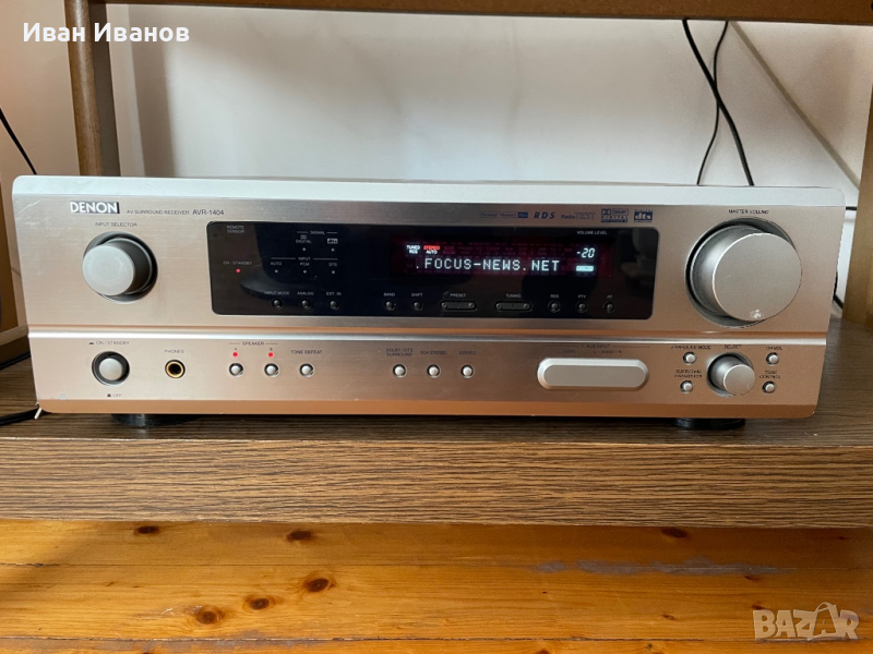 DENON AVR-1404 6.1 усилвател ресийвър, снимка 1