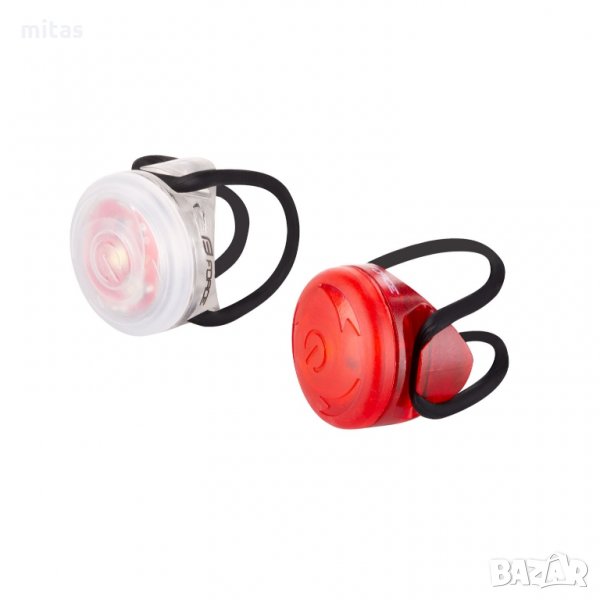 Комплект LED светлени за велосипед FORCE TWIST, снимка 1