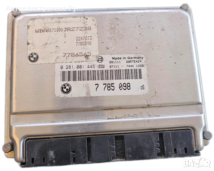 Компютър BMW E46 320D 136hp 1999г., 7785098 ,0281001445 , снимка 1