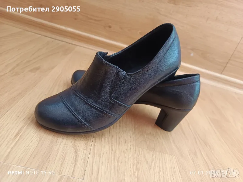 Дамски обувки от естествена кожа НОВИ, снимка 1