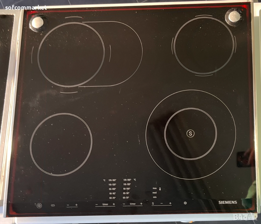  Стъклокерамичен плот Siemens ET73H501 touchControl за вграждане , снимка 1