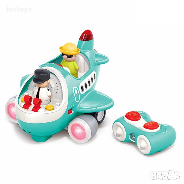 Радиоуправляем бебешки самолет BUMP & GO - Код 4830, снимка 1